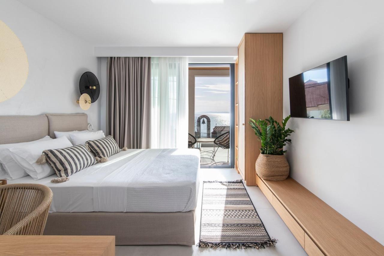 Noema Premium Stay Néos Marmarás Exterior foto